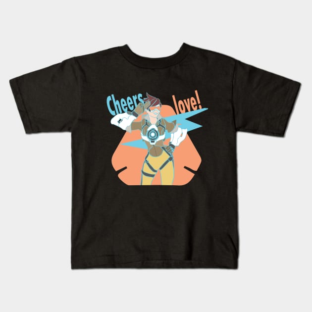 Cheers love! Kids T-Shirt by kisasunrise